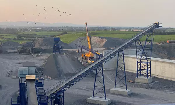 Primary & Secondary Crushing station installation image